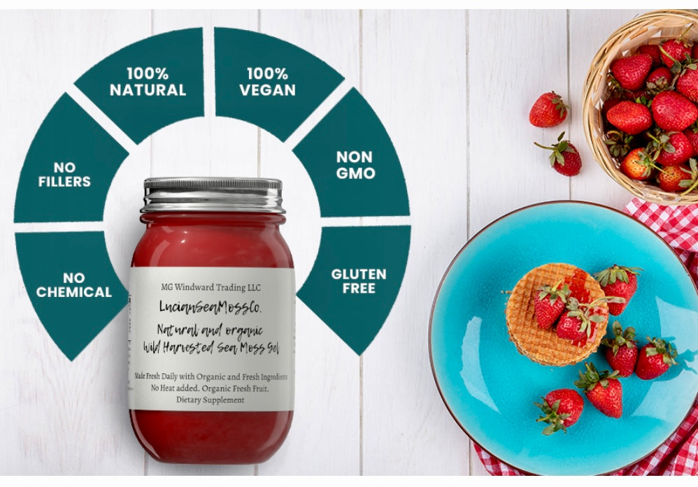 Organic Colostrum Infused Sea Moss Gel - Seamoss Global