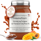Fresh Organic Mango Peach Infused Sea Moss Gel - Seamoss Global