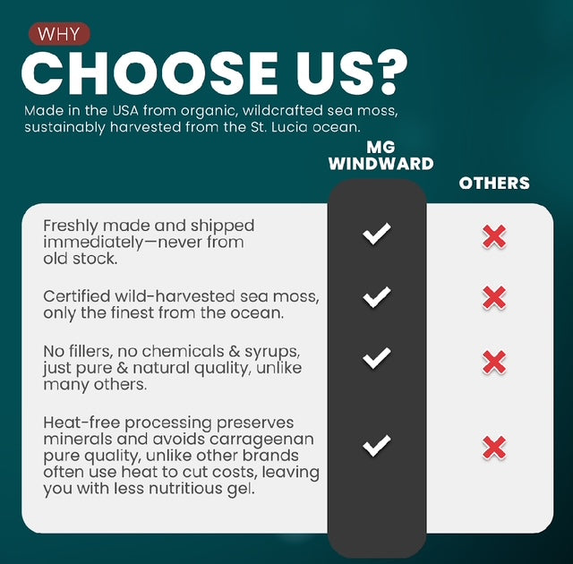 Organic Oregano Infused Sea Moss Gel - Seamoss Global