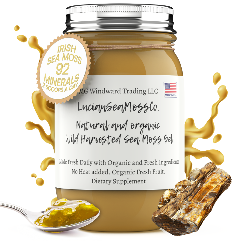 Organic Colostrum Infused Sea Moss Gel - Seamoss Global
