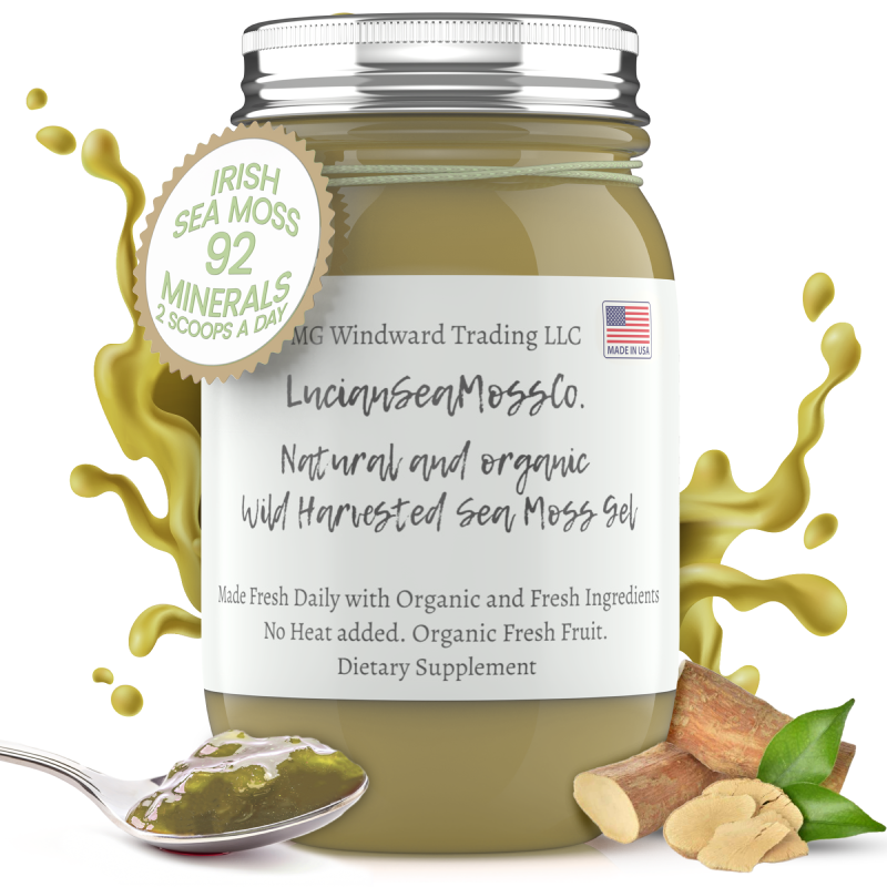 Tongkat Ali Infused Organic Sea Moss Gel - Seamoss Global
