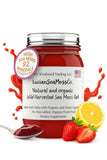 Fresh Organic Strawberry Lemonade Infused Sea Moss Gel