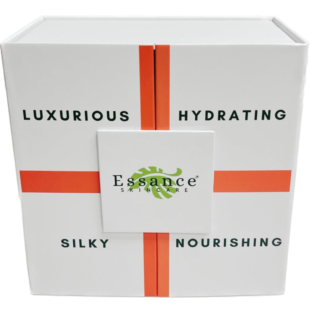 Essance body butter and lotion sampler set with multiple scents in travel sizes