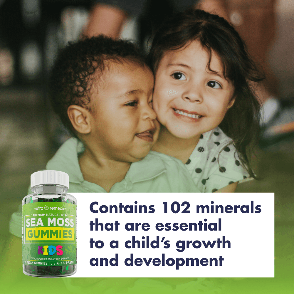Sea Moss Vegan Gummies for Kids