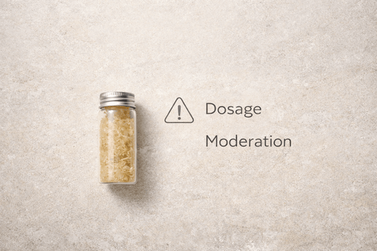 Sea moss safety and side effects guide with emphasis on moderation.