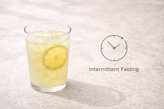 Sea moss gel used in a detox drink for intermittent fasting support.