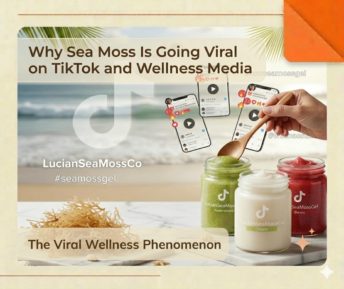 From Raw Sea Moss to delicious fruit-infused Sea Moss Gel: discover why this St. Lucia
