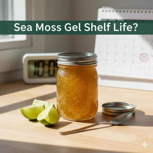 Sea Moss Gel Shelf Life