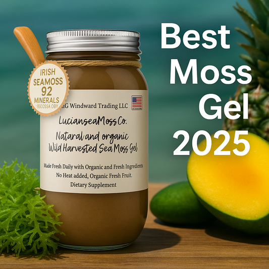 Best sea moss gel in glass jar