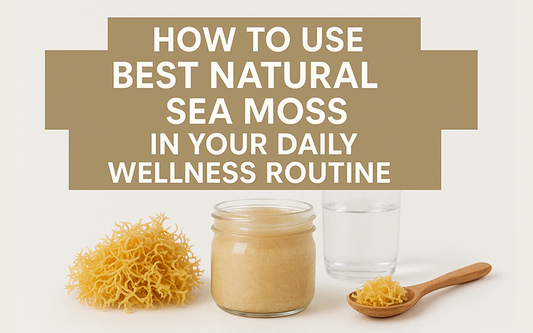 How to Use Sea Moss In your Daily Wellness Routine - Seamoss Global