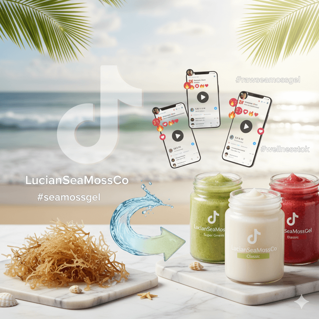 From Raw Sea Moss to delicious fruit-infused Sea Moss Gel: discover why this St. Lucia