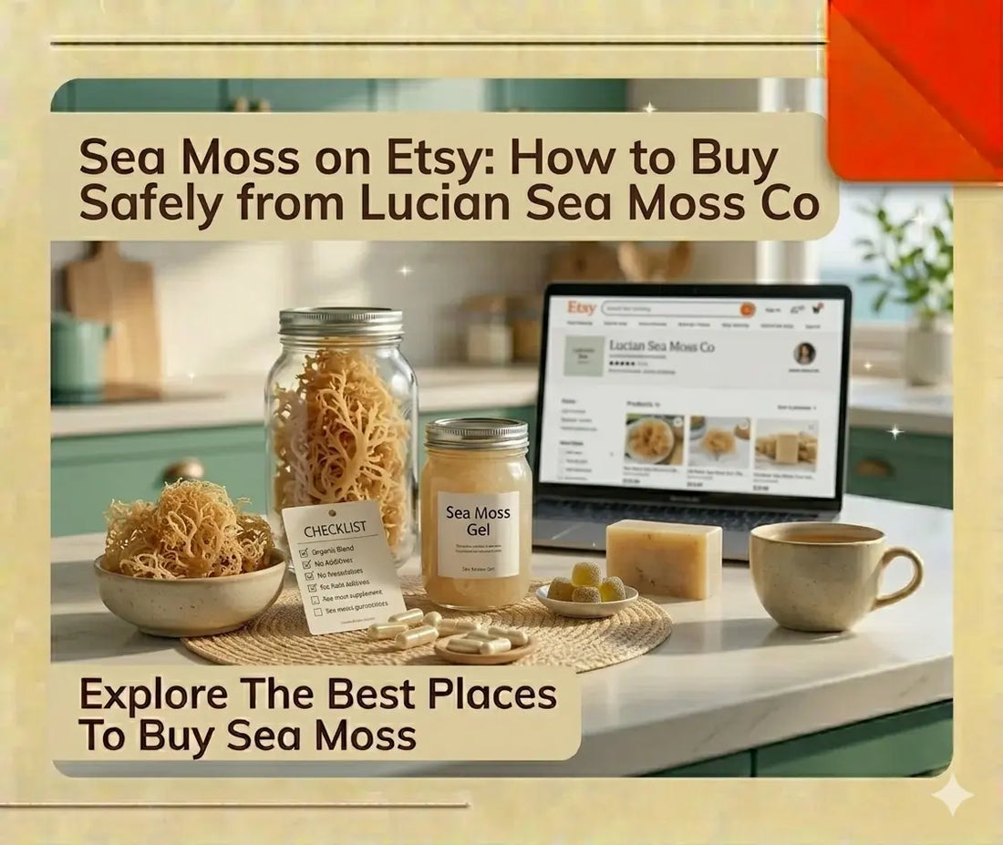 Looking for sea moss on Etsy