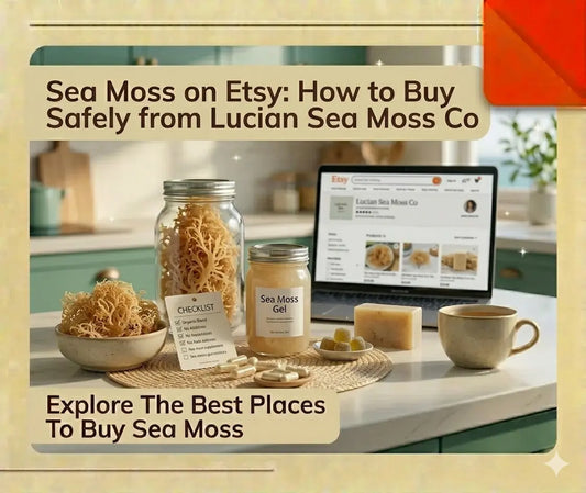 Looking for sea moss on Etsy
