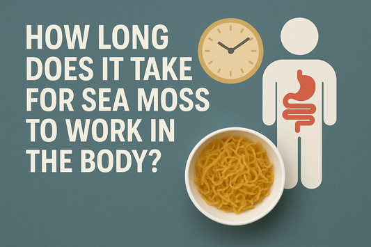 sea moss results time