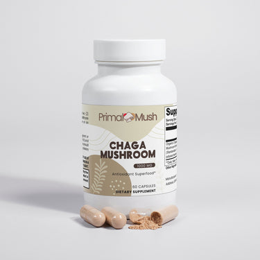 PrimalGreens - Chaga Mushroom Vegan Capsules