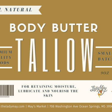 Tallow moisturizer for dry skin