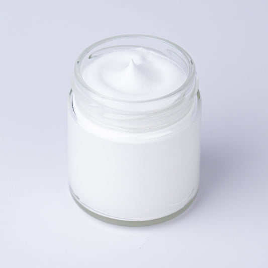 Natural ingredients used in bay rum tallow beard butter including beef tallow and jojoba oil