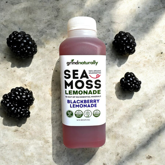 Sea Moss Blackberry Lemonade