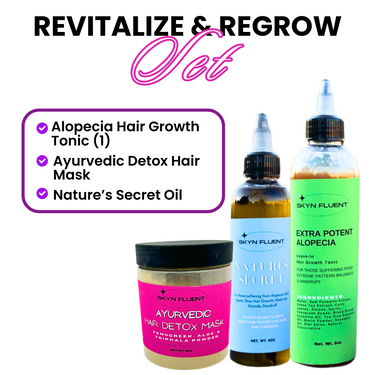 Hair Detox and Grow Bundle Thicken, Moisturize, Revitalize, GROW!