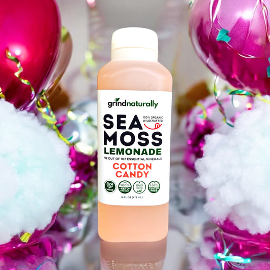 Sea Moss Elderberry Lemonade