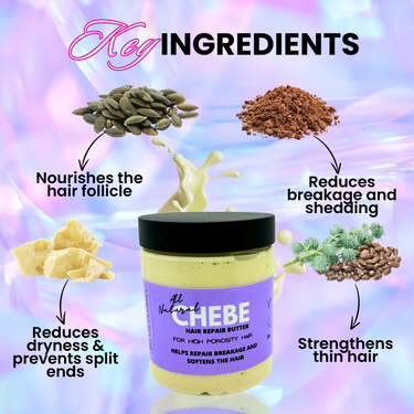 All Natural Chebe Repair Butter For High Porosity Hair