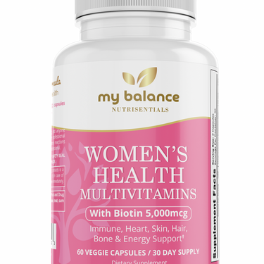 Women’s  Complete Health Multivitamins Biotin, Vitamin A, C, Calcium, Iron, D3, E, and MORE!