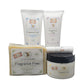 Ocean Breeze shower polish with sugar exfoliation to remove dry skin