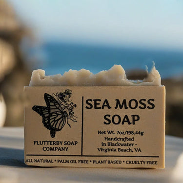 Sea moss soap for face and body