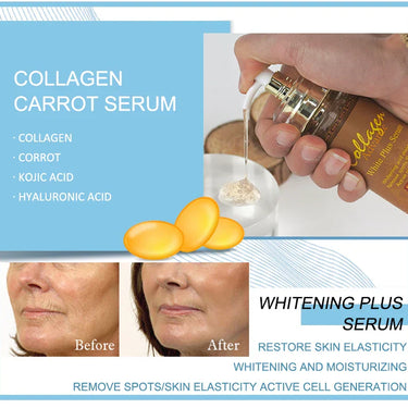 Collagen serum for hydrating and brightening