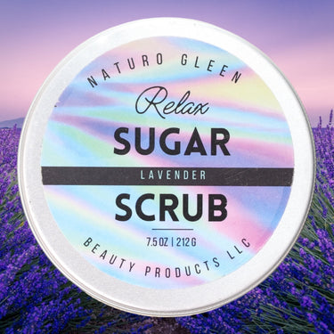 Lavender Exfoliating & Hydrating - Aromatherapy Sugar Scrub - Body Scrub