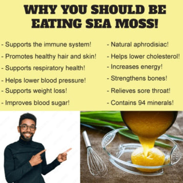 Organic Sea Moss for health benefits