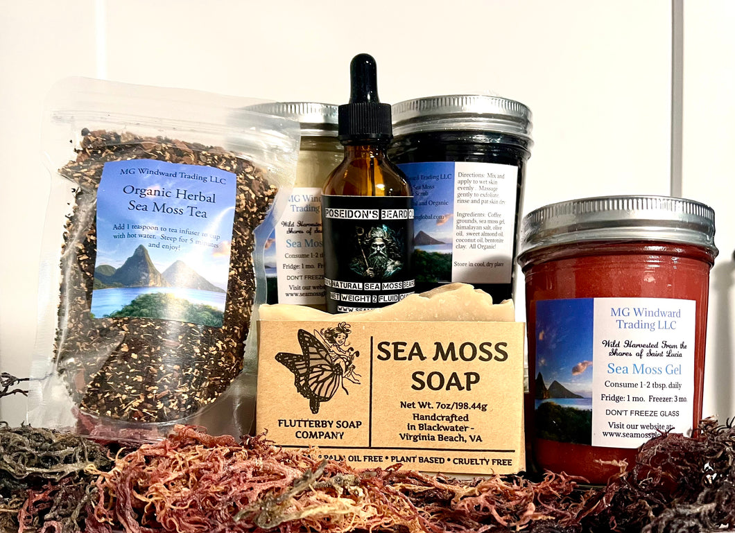 Organic Sea Moss Health and Beauty Gift Set