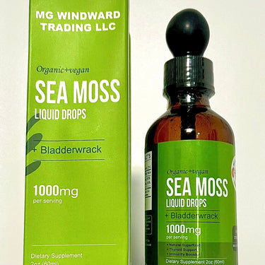 Organic sea moss drops