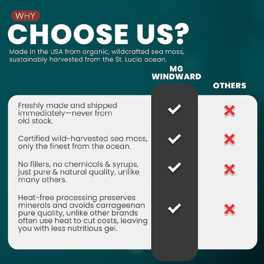 Fresh Organic Blueberry Lemonade Infused Sea Moss Gel