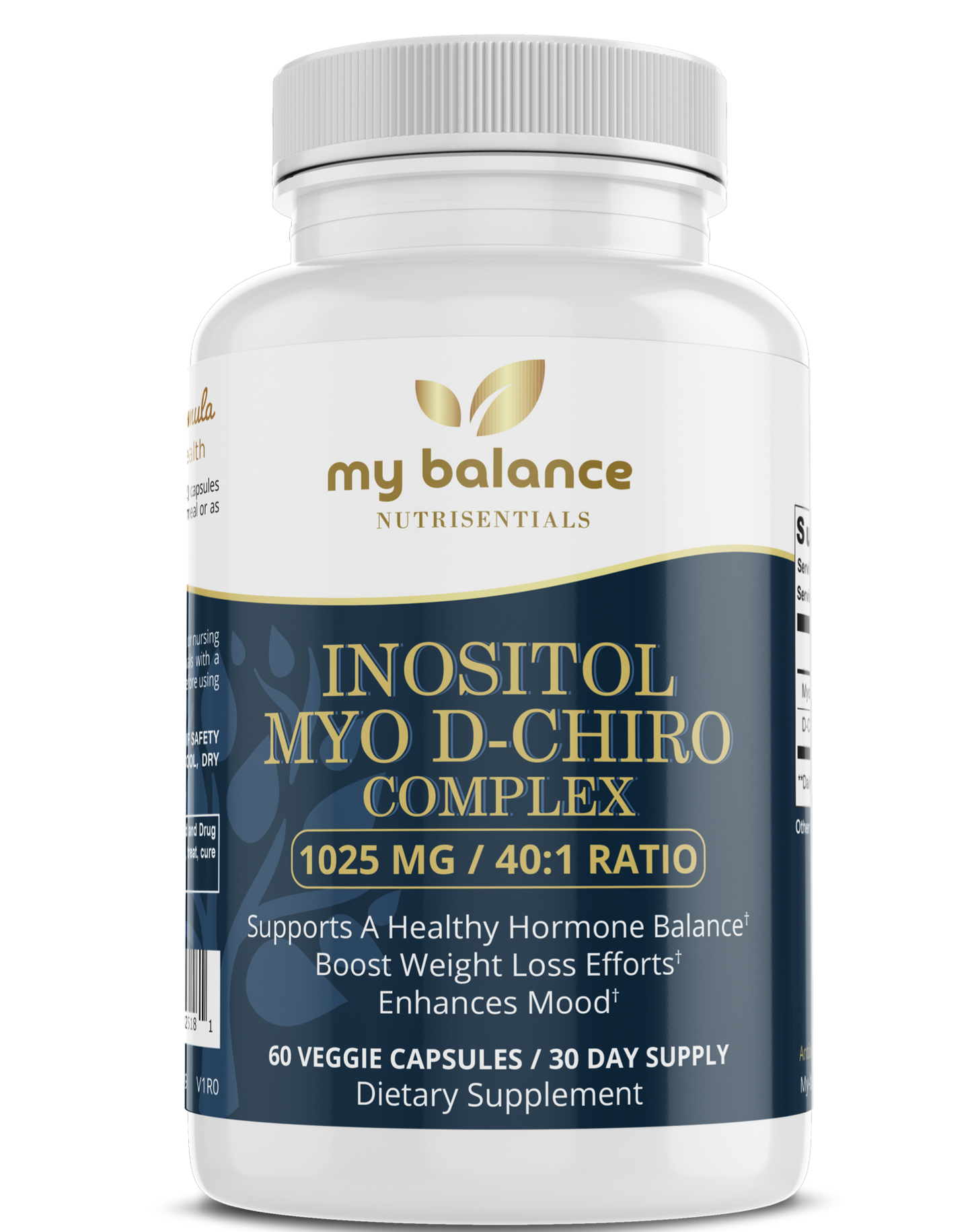 Myo D-Chiro Inositol - Supports Metabolic / Hormonal Balance