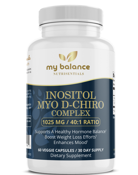 Myo D-Chiro Inositol - Supports Metabolic / Hormonal Balance