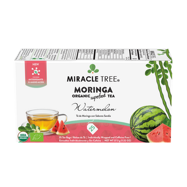 Organic Moringa and Watermelon Tea by Miracle Tree