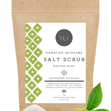 Matcha Mint Salt Scrub