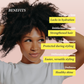 Moisture Rich Hair Butter for Natural & Curly Hair with Unrefined Shea Butter