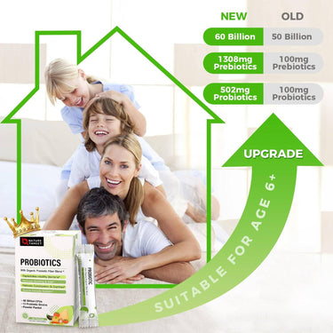 Probiotics Powder for Women-Men-Kids, Enhance Immune System