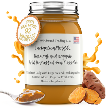 Organic Fresh Sweet Potato Pie Sea Moss Gel