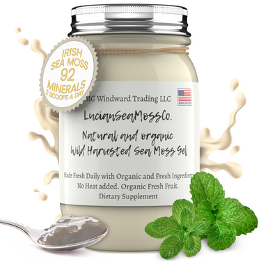 Peppermint Infused Organic Sea Moss Gel