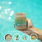 Natural bronzing whipped tallow body butter in eco friendly packaging