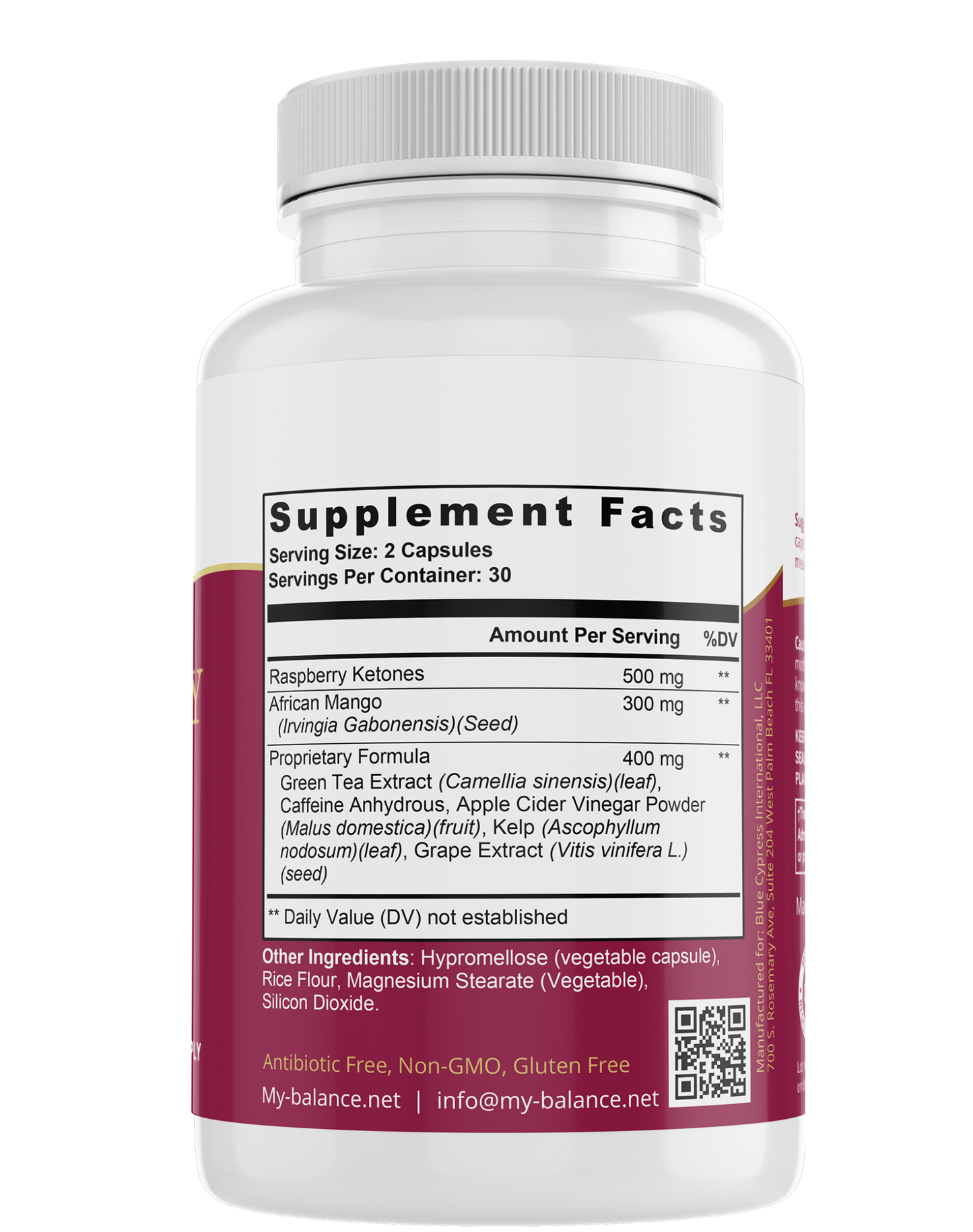 Raspberry - Keto Capsules