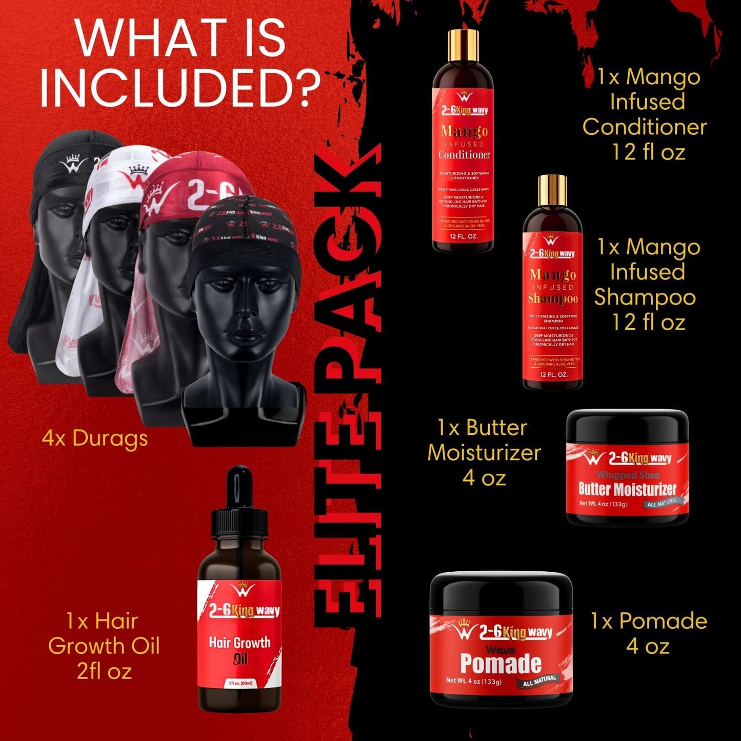 Ultimate 360 Wave & Hair Growth Bundle (Ultimate Elite Pack)