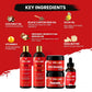 Natural Hair Care Essentials Bundle for Waves & Coarse Hair (Junkie Pack)