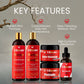 Natural Hair Care Essentials Bundle for Waves & Coarse Hair (Junkie Pack)