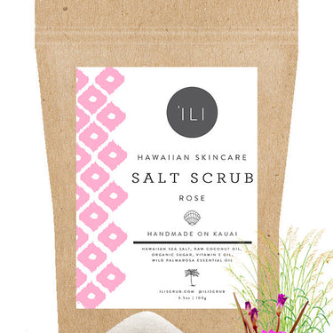 Rose Hydrating and Brightening Salt Scrub