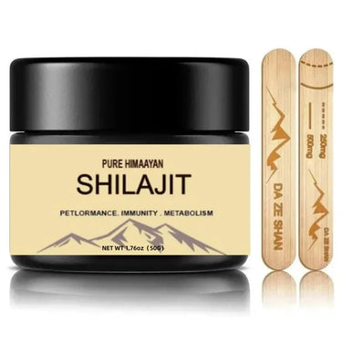 100% HIMALAYAN NATURAL SHILAJIT WIth Measuring Spoon