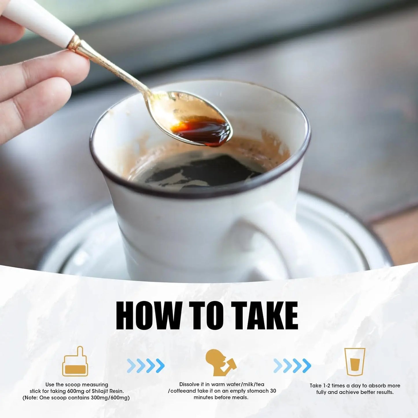 Pure Himalayan Shilajit Resin – Gold Grade | Organic | 85+ Trace Minerals & Fulvic Acid | 60g Jar | 600mg Serving